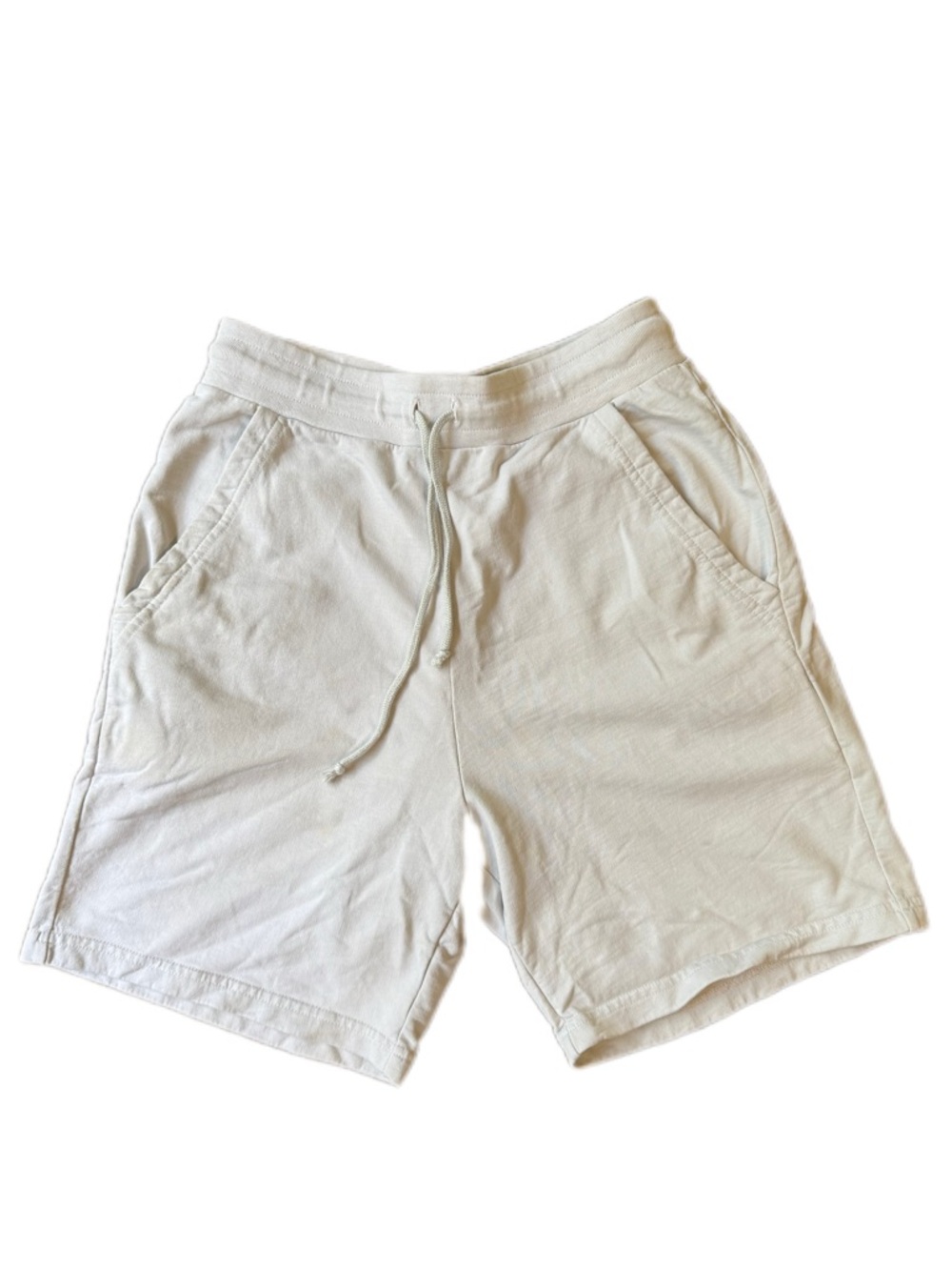 French Terry Cotton Drawstring Shorts by John Elliott Brand